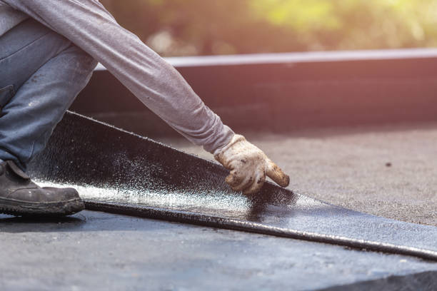 Professional Waterproofing technician working in Danville, PA